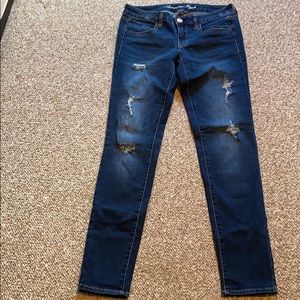 America Eagle Shinny Jeans